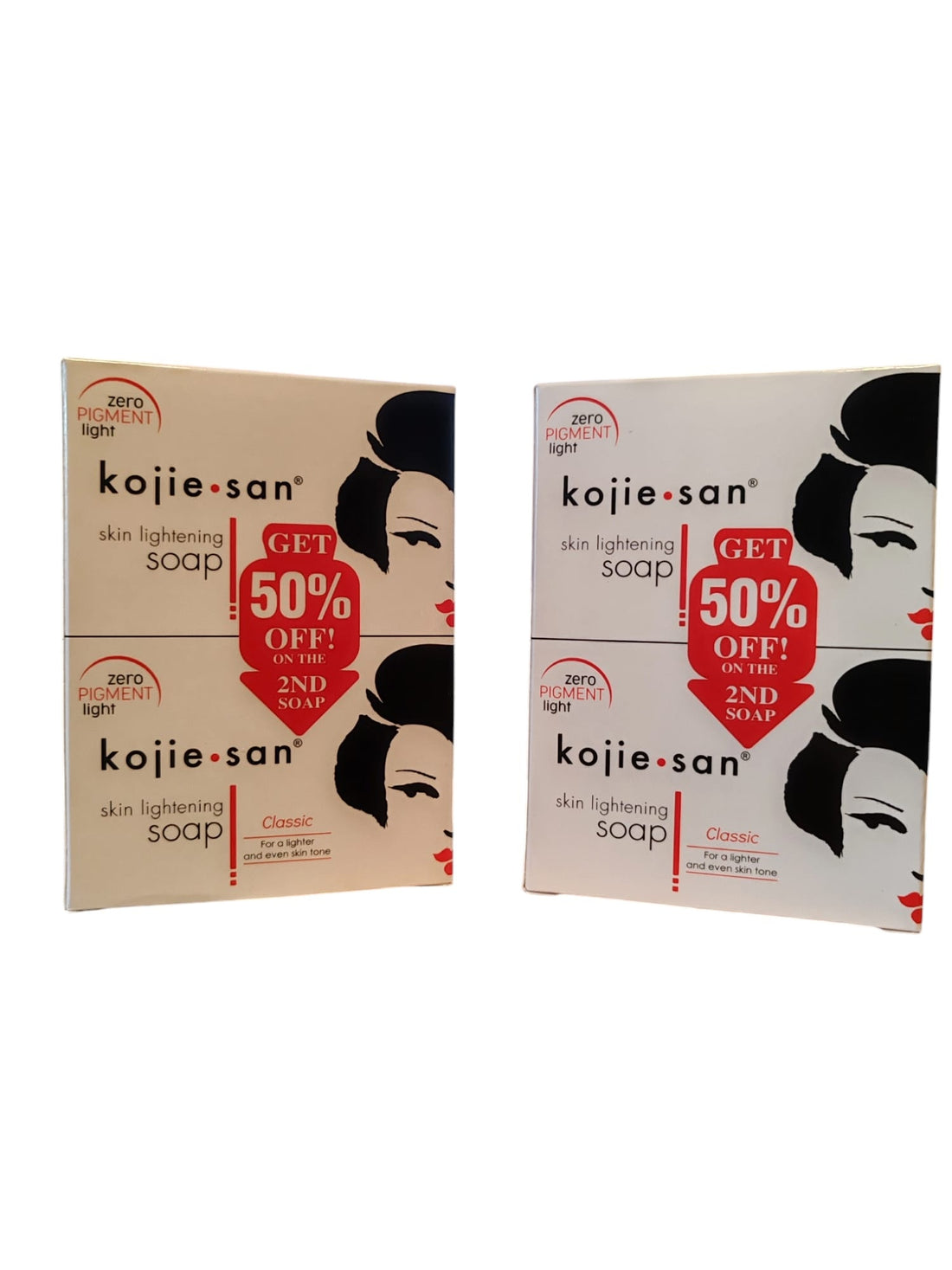 Savon éclaircissant Kojie San 4 x 135 grammes (2 boîtes)
