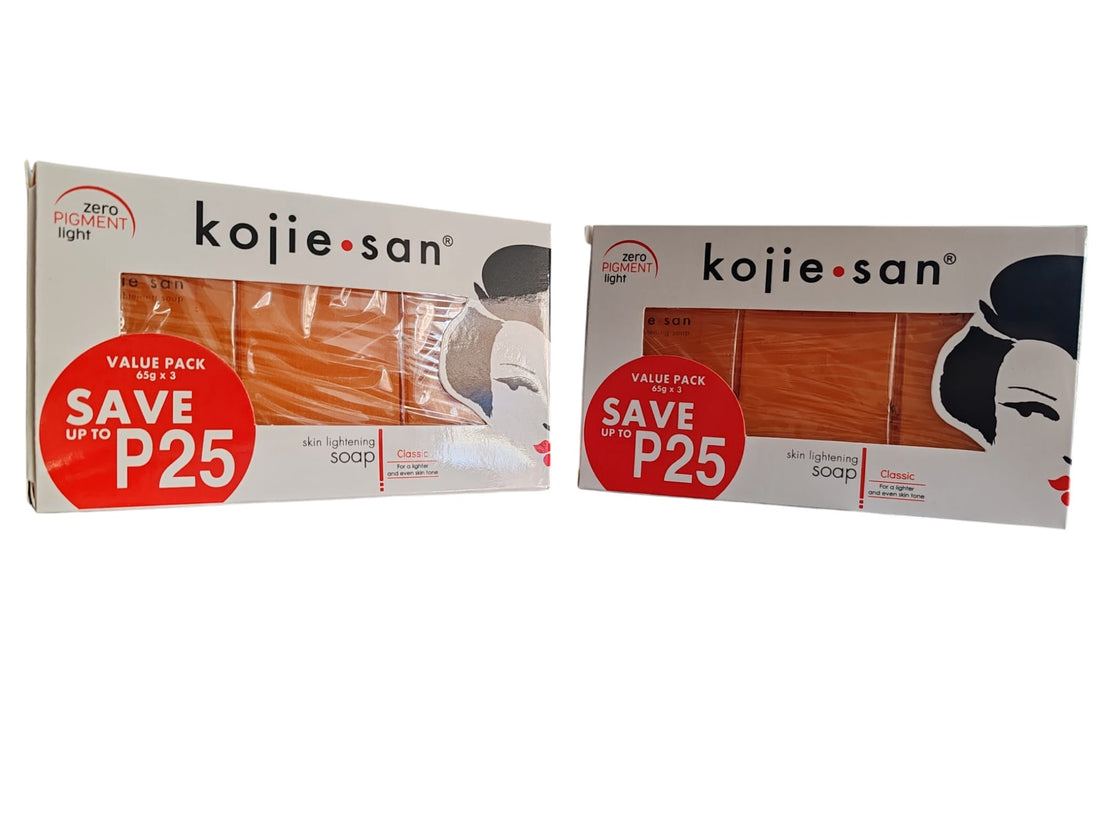 Savon éclaircissant Kojie San 6 x 65 grammes (2 boîtes)