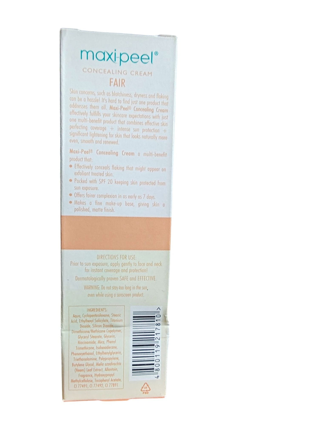 Crème anti-cernes Maxi Peel FAIR