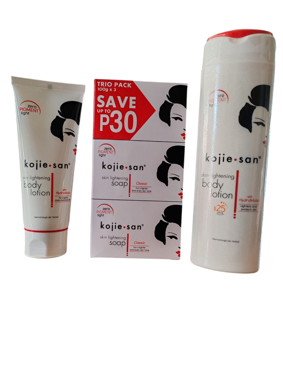 Coffret Toucher Lumineux Kojie San (3x100g)
