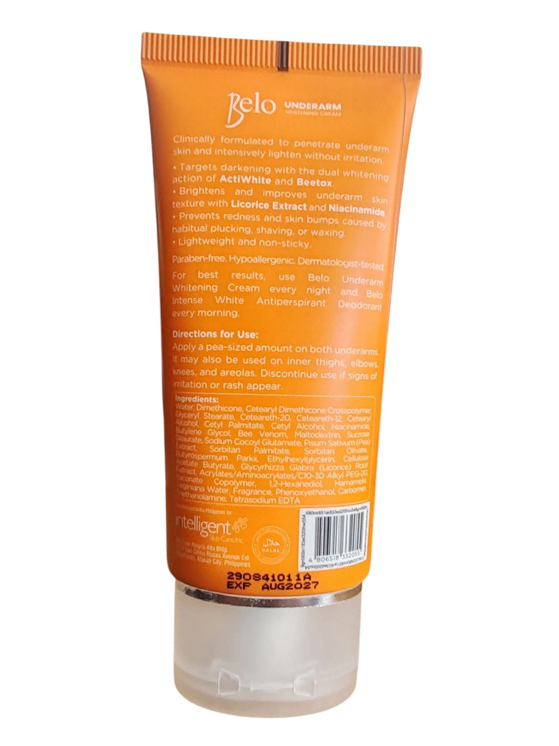 Belo Skin Lightening Underarm Crème 40 grams