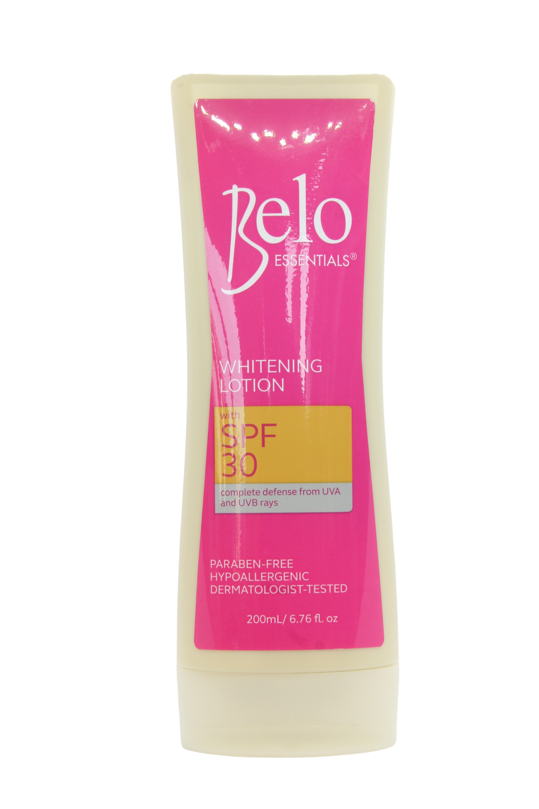 Lait corporel éclaircissant Belo Essentials avec SPF 30 200 ml